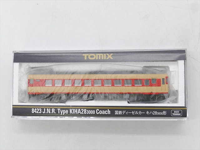 （35）未使用　保管品　トミックス　TOMIX　Ｎゲージ　8423　国鉄　ディーゼルカー　キハ28 3000形　3個セット_画像2
