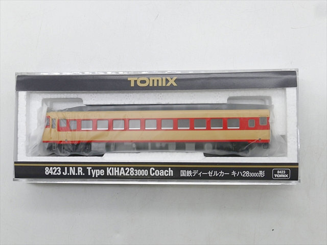 （38）未使用　保管品　トミックス　TOMIX　Ｎゲージ　8423　国鉄　ディーゼルカー　キハ28 3000形　4個セット_画像2