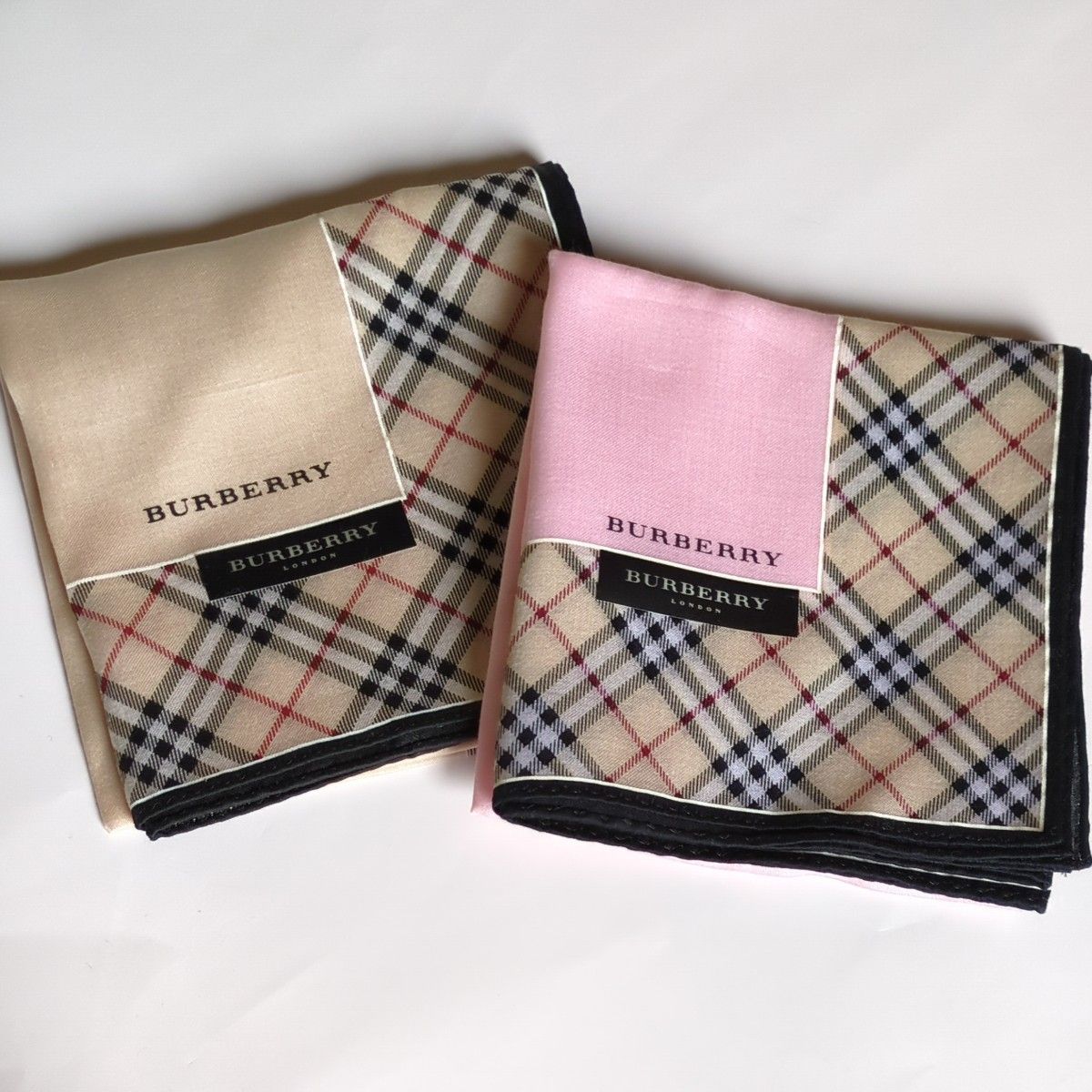 ☆【クーポンで更にお安く！】最終お値下げ！《バーバリー》 BURBERRY ハンカチセット