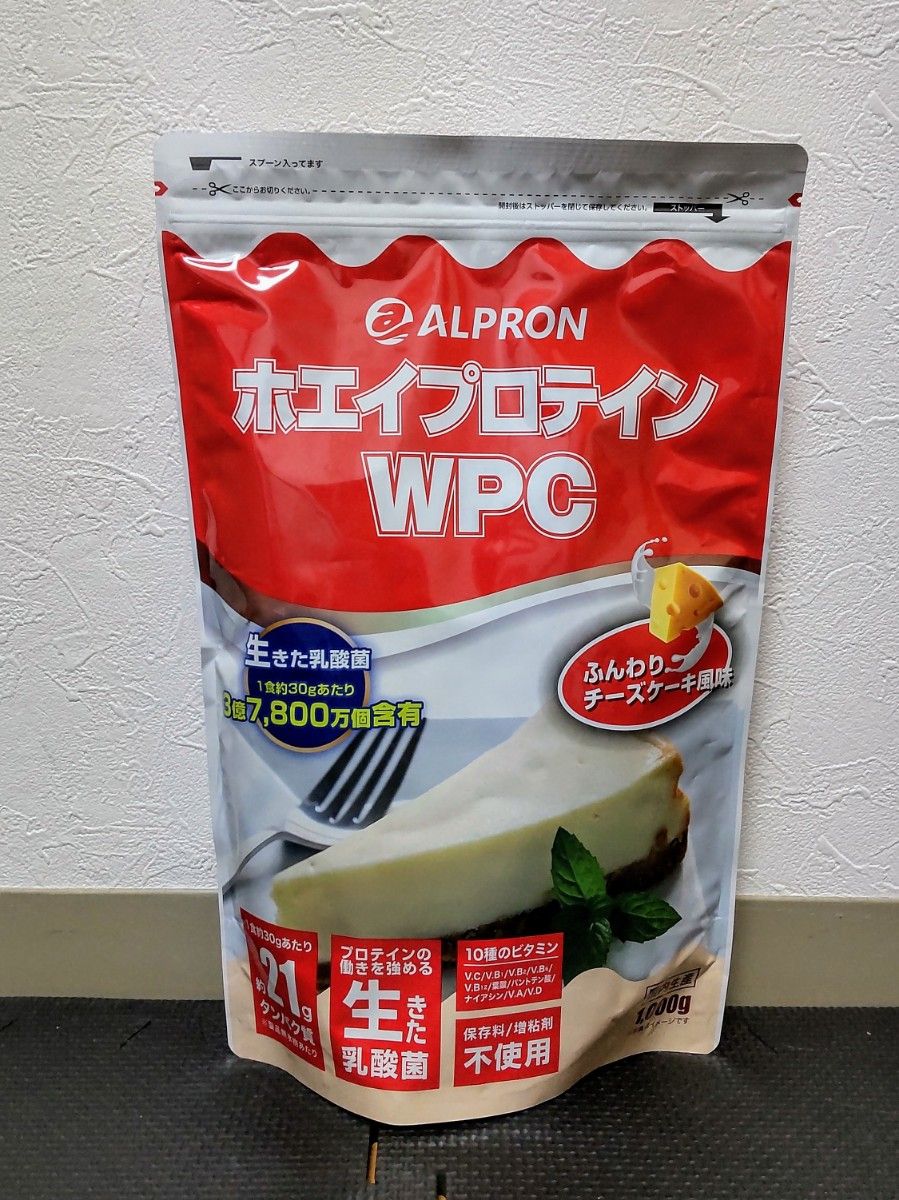 ALPLON WPCホエイプロテイン チーズケーキ風味 1kg