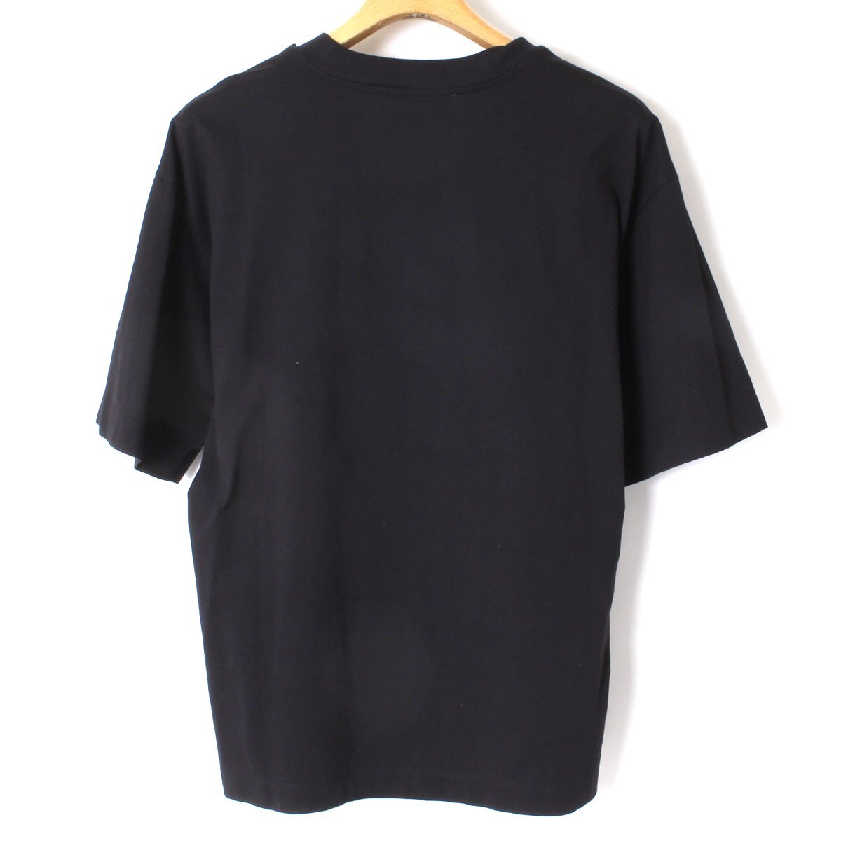 22ss MARNI クルーネック ロゴTシャツ 定価41,800円 size38 BLACK THJET49EPB SCP89 マルニ オーバーサイズ 半袖 カットソーの画像3