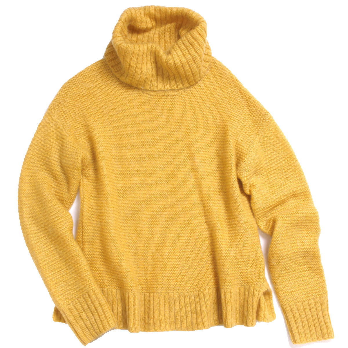 BAUM UND PFERDGARTEN MOHAIR COLOR TURTLE NECK KNIT 定価35,200円 sizeS バウムウンドヘルガーデン モヘア タートルネック ニット_画像1