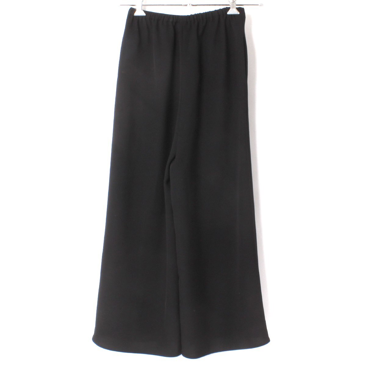 23ss Theory Oxford Crepe Wide Leg PO HZ ワイドパンツ 定価39,600円 sizeXXS ブラック 01-3206409 セオリー ウォッシャブル パンツ_画像3