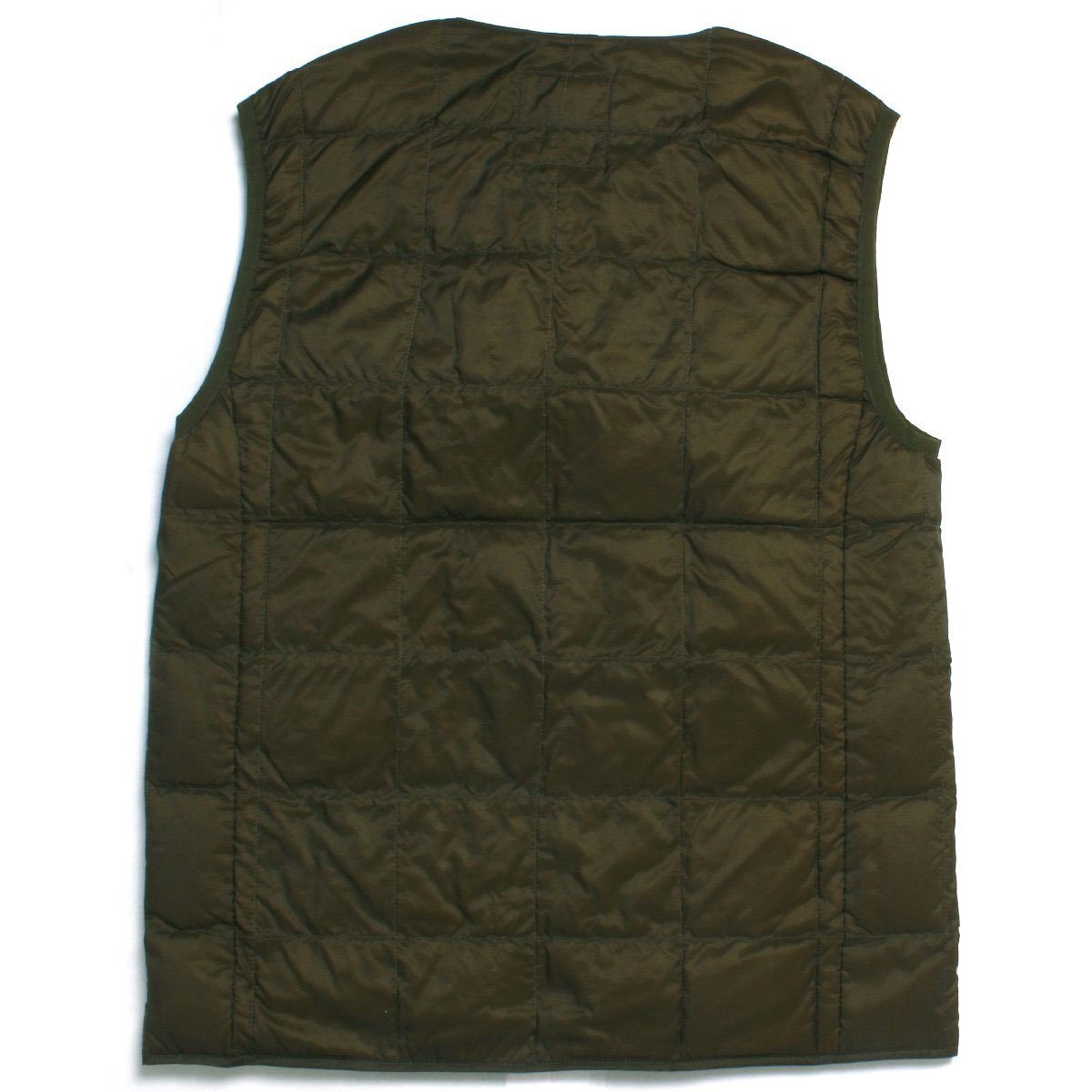 23AW【タグ付・新品・定価9,900円】GRAMICCI×TAION INNER DOWN VEST XS DEEP OLIVE G3FU-J100-TG グラミチ タイオン インナーダウンベスト_画像4