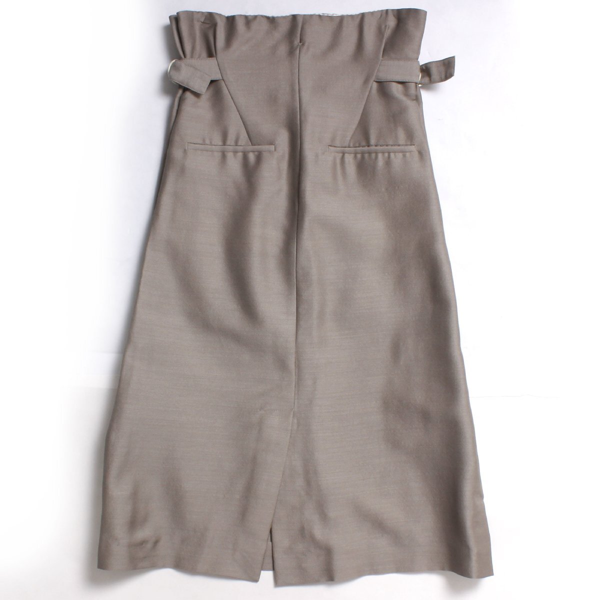 ACNE STUDIOS Paper-bag Skirt Cold Beige size34 FN-WN-SKIR000135 アクネ ストゥディオズ スカート_画像2