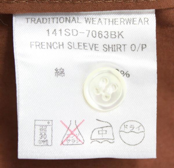 新品 Traditional Weatherwear 定価22,000円 FRENCH SLEEVE SHIRT O/P トラディショナルウェザーウェア ワンピース_画像8
