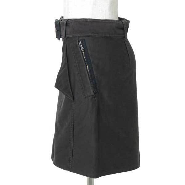 【SALE】新品 3.1 Phillip Lim trench skirt 定価39,900円 size2 黒 ブラック F213-3651BSP フィリップリム トレンチ スカート_画像2