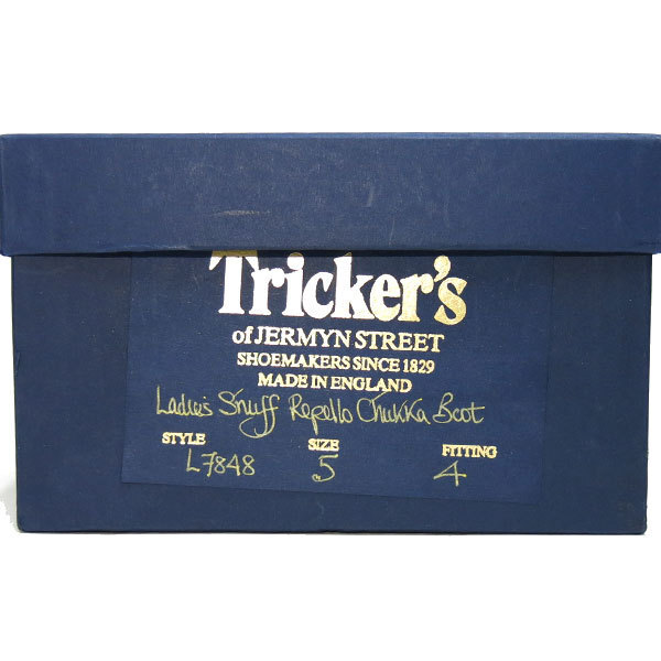 【別注】新品 Tricker's for SEA Ladie's Snuff Repello Chukka Boot size5 f4 L7848 トリッカーズ チャッカブーツ スエード レディース_画像8