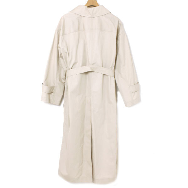 新品 CYCLAS CYC/ WATER REPELLENT CTN OVERSIZE TRENCH COAT 定価110,000円 size36 1-06-04-2012-2136 シクラス 撥水加工トレンチコート_画像3