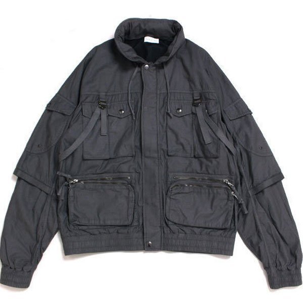 JOHN ELLIOTT ボンバージャケット BACK SATEEN CANOPY BOMBER size4 グレー 3120400036 ジョンエリオット【タグ付・定価85,800円】_画像1