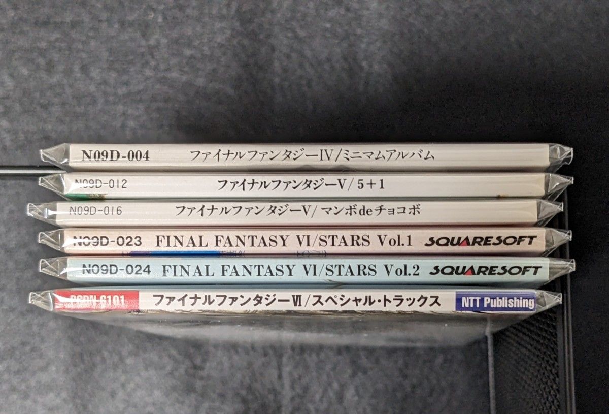 ファイナルファンタジー シングルＣＤ ６枚セット