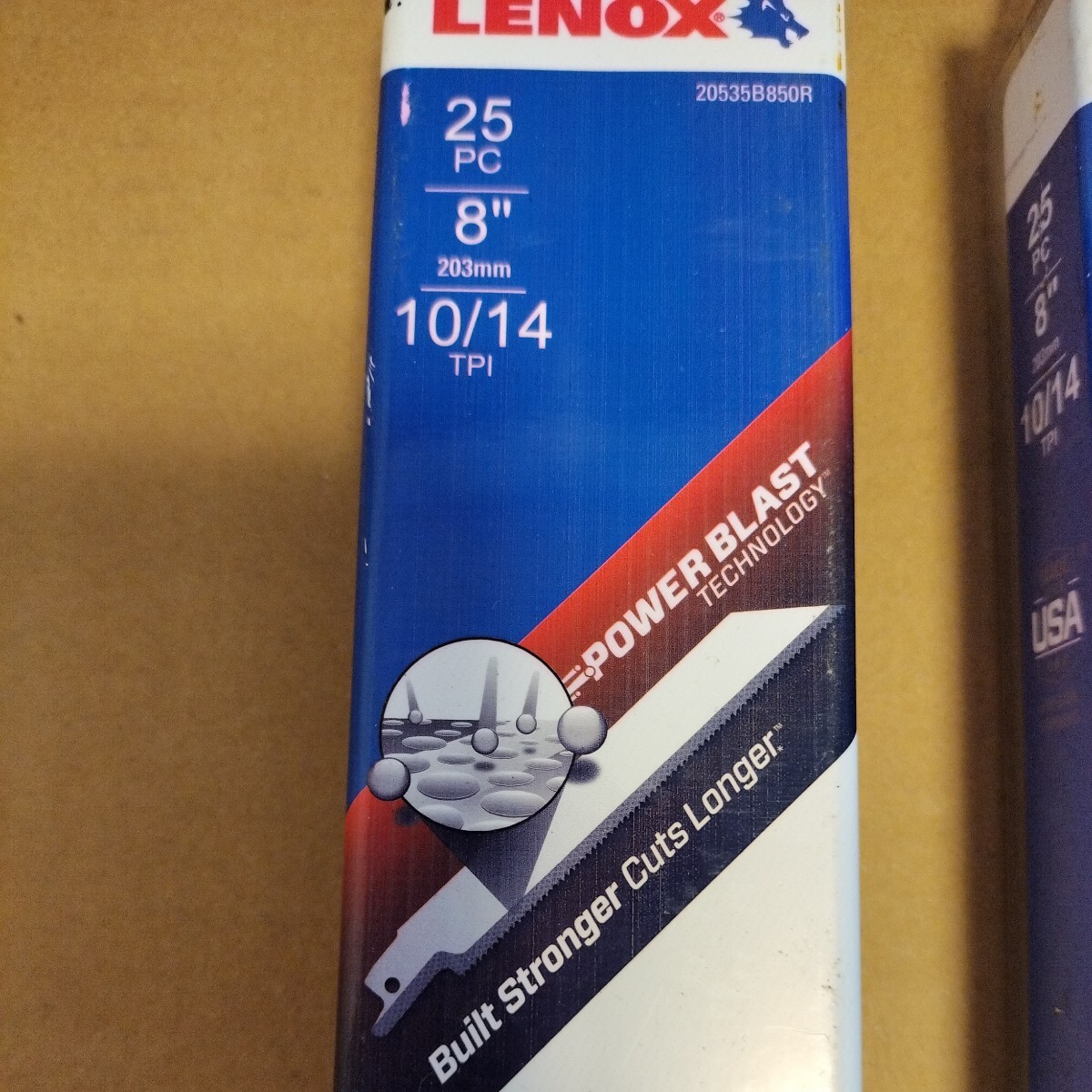 レノックス LENOX セーバーソーブレード 替刃 20535B850R 25PC 2セット オマケ替刃つきの画像3