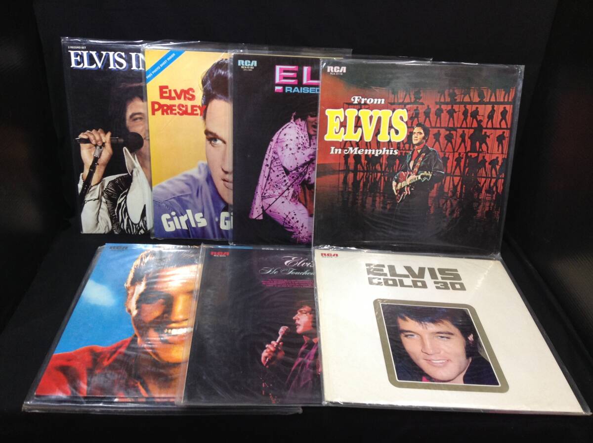 ykbd/24/0513/p100/G/3★エルヴィス・プレスリー/Elvis Presley LP まとめて33枚セット レコード　_画像4