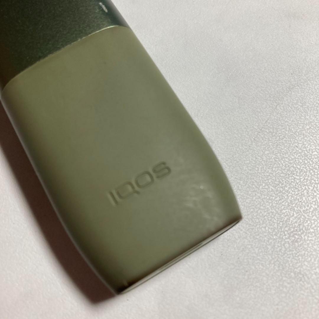 01.2984 売り切り♪通電確認済◎iQOS イルマワン モスグリーン 本体 電子タバコ 加熱式タバコ_画像5