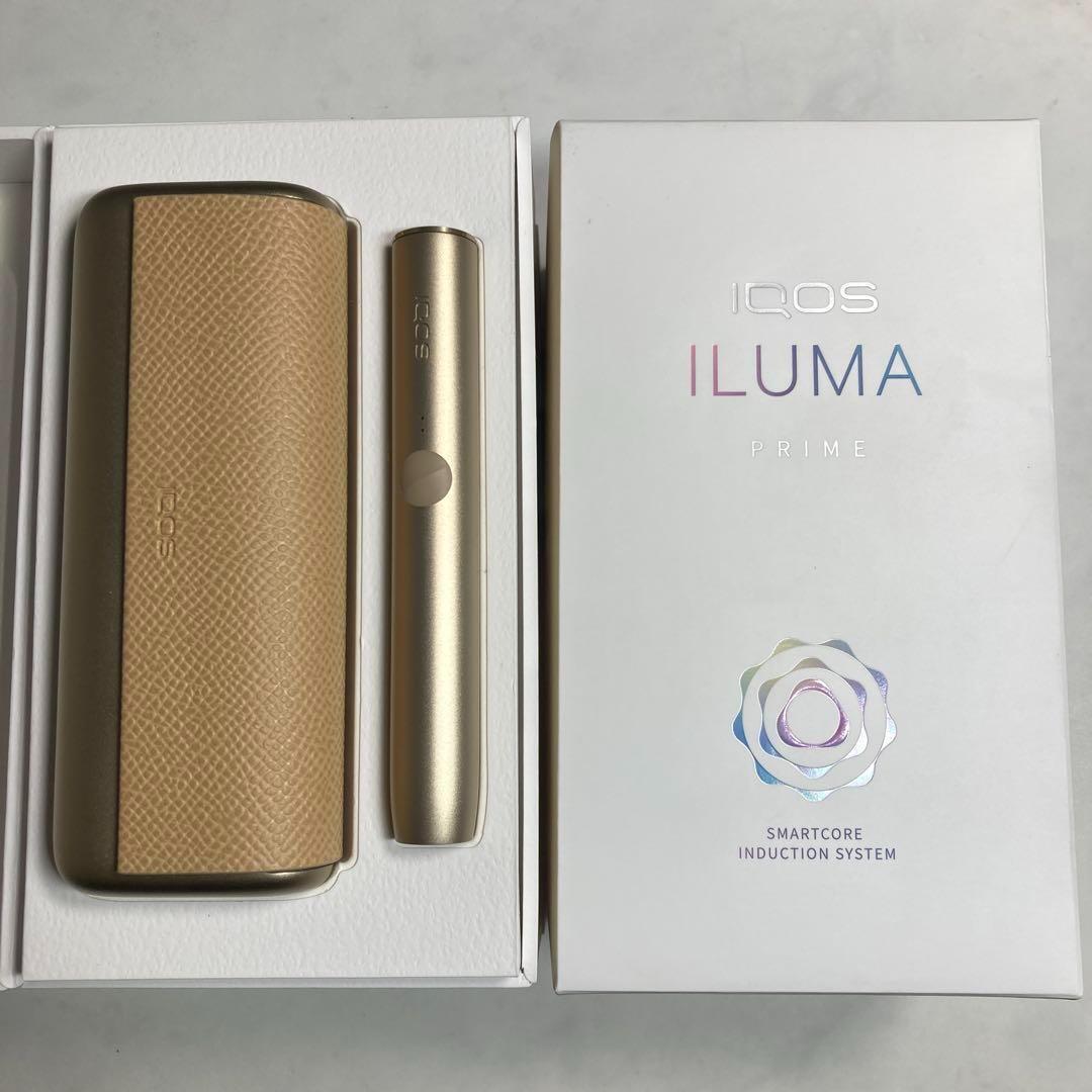 01.3887 принадлежности * почти не использовался *iQOS il ma prime Gold корпус Iqos электронный сигареты нагревание тип сигареты 