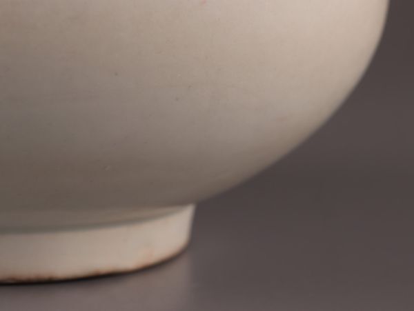 古美術 朝鮮古陶磁器 李朝 白磁 壷 時代物 極上品 初だし品 C5853の画像9