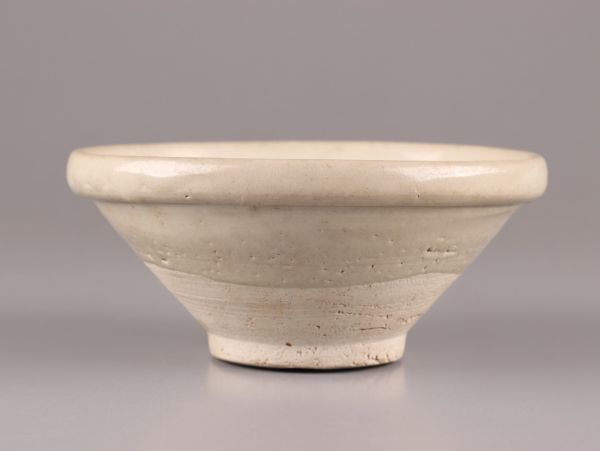 中国古玩 唐物 宋代 白磁 茶碗 時代物 極上品 初だし品 C5933の画像2