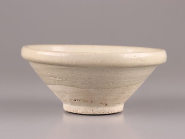 中国古玩 唐物 宋代 白磁 茶碗 時代物 極上品 初だし品 C5933の画像3