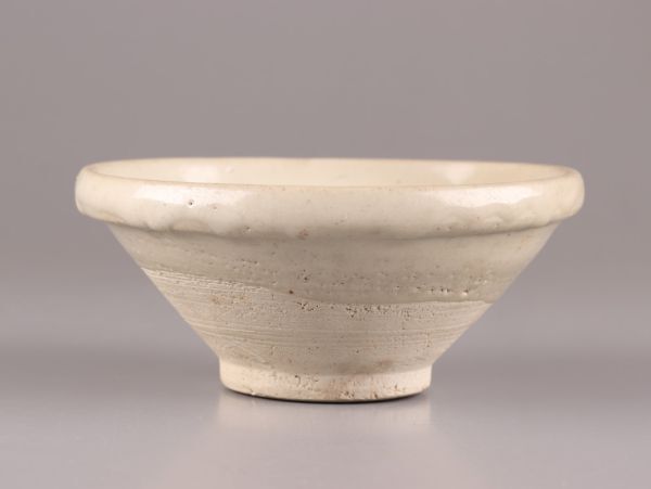 中国古玩 唐物 宋代 白磁 茶碗 時代物 極上品 初だし品 C5933の画像5