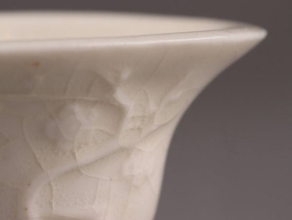 中国古玩 唐物 宋代 徳化窯 白磁 杯 時代物 極上品 初だし品 C5899の画像7