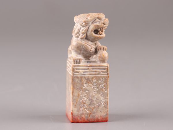 中国古玩 唐物 寿山石 印材 細密細工 時代物 極上品 初だし品 C6119_画像5