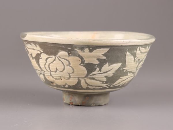 古美術 朝鮮古陶磁器 李朝 掻き落とし 鉢 時代物 極上品 初だし品 C6070_画像5