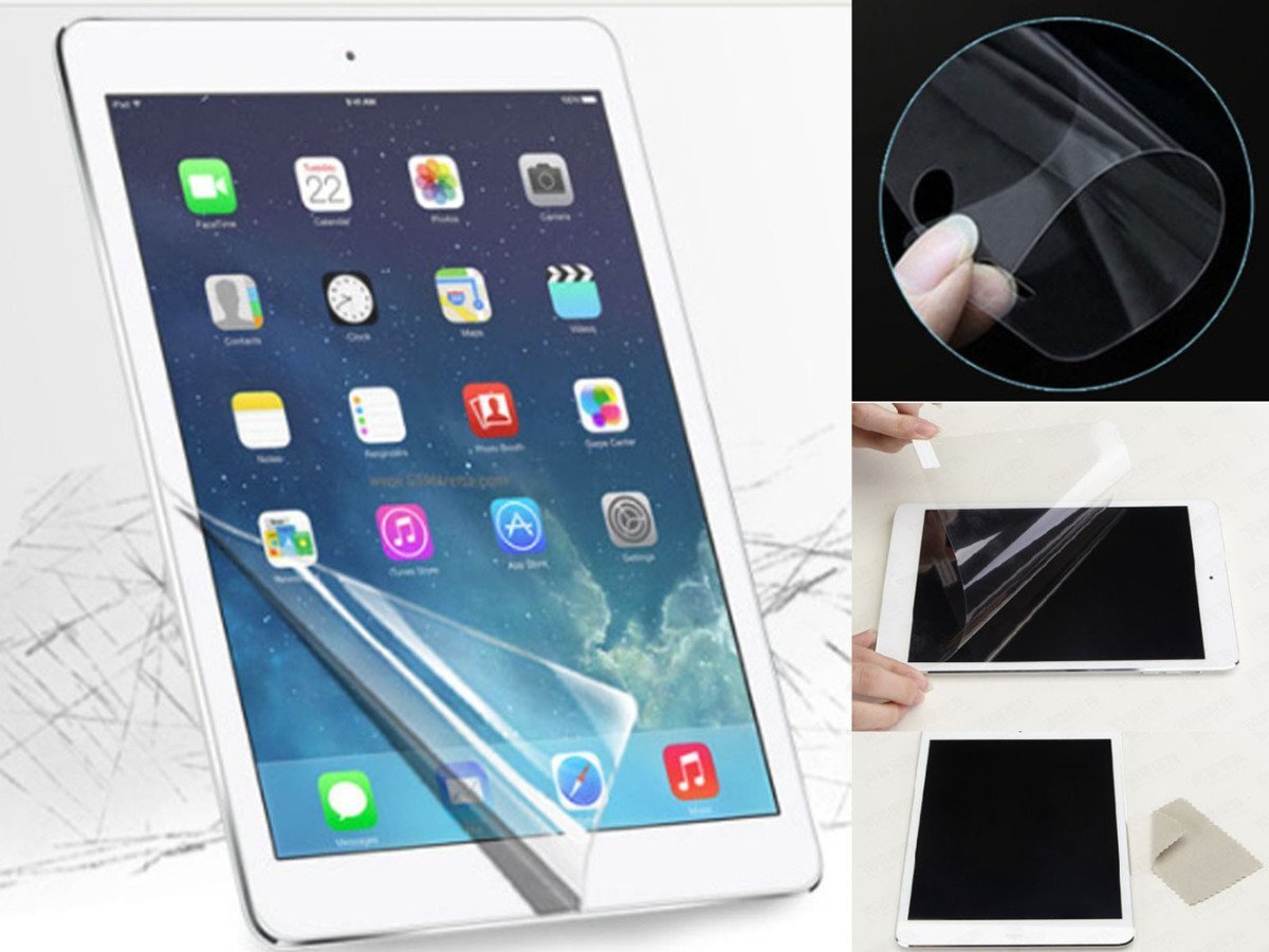 2016 год  iPad Pro 9.7 дюймов   жидкокристалический  защитная пленка  PET ... редкий   блеск  ... подкладка   pro /iPad ...5/6 поколение  Air2/Air  экран  защита   чистый 