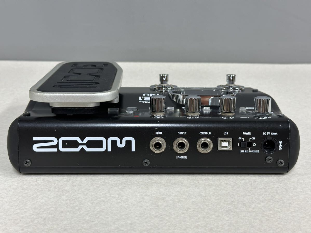 ZOOM ズーム G2.1Nu マルチエフェクター オーディオインターフェイス 通電のみ確認済み 現状品_画像6