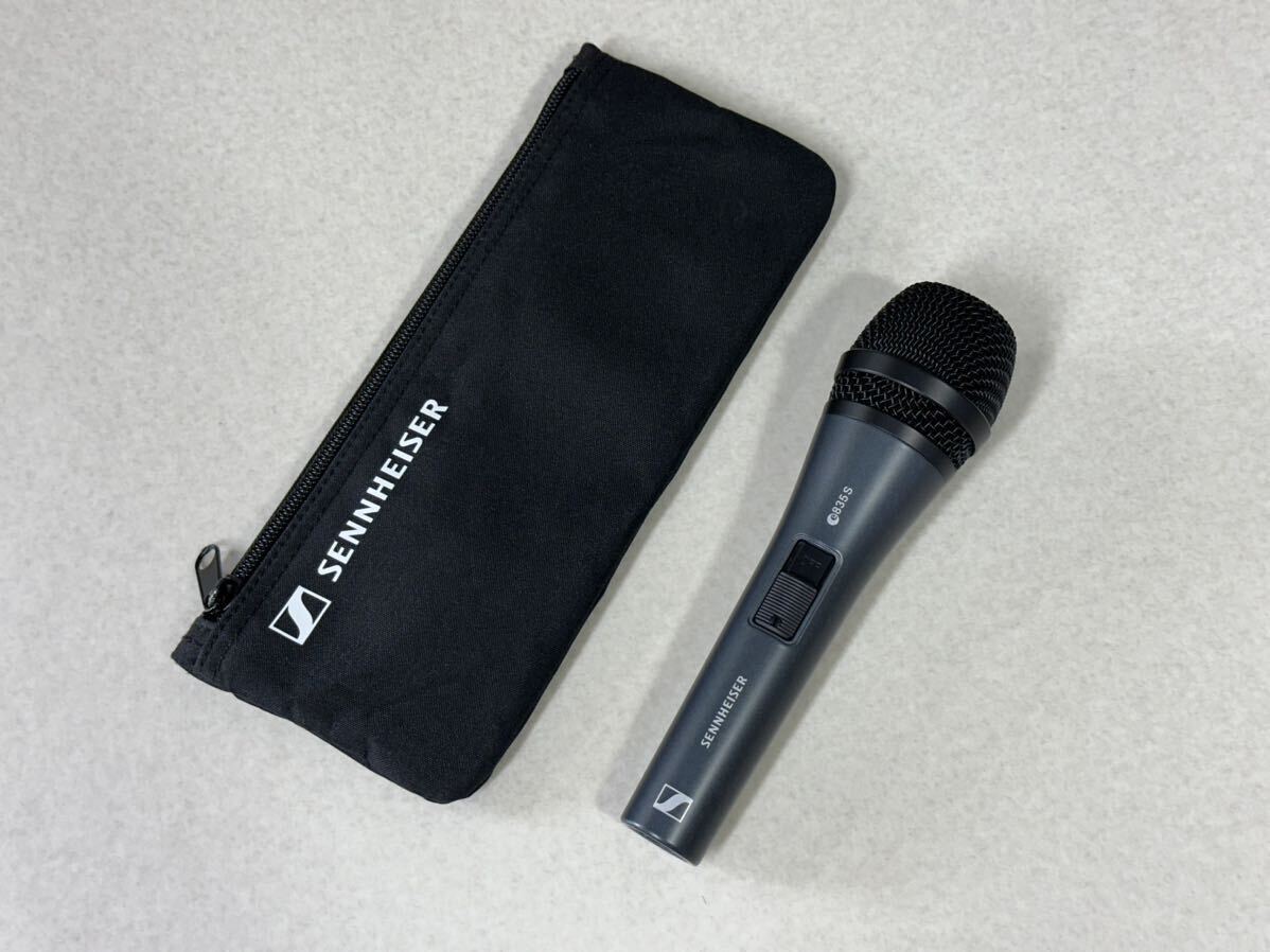 美品 SENNHEISER ゼンハイザー e835s ダイナミックマイク 動作未確認 現状品_画像1