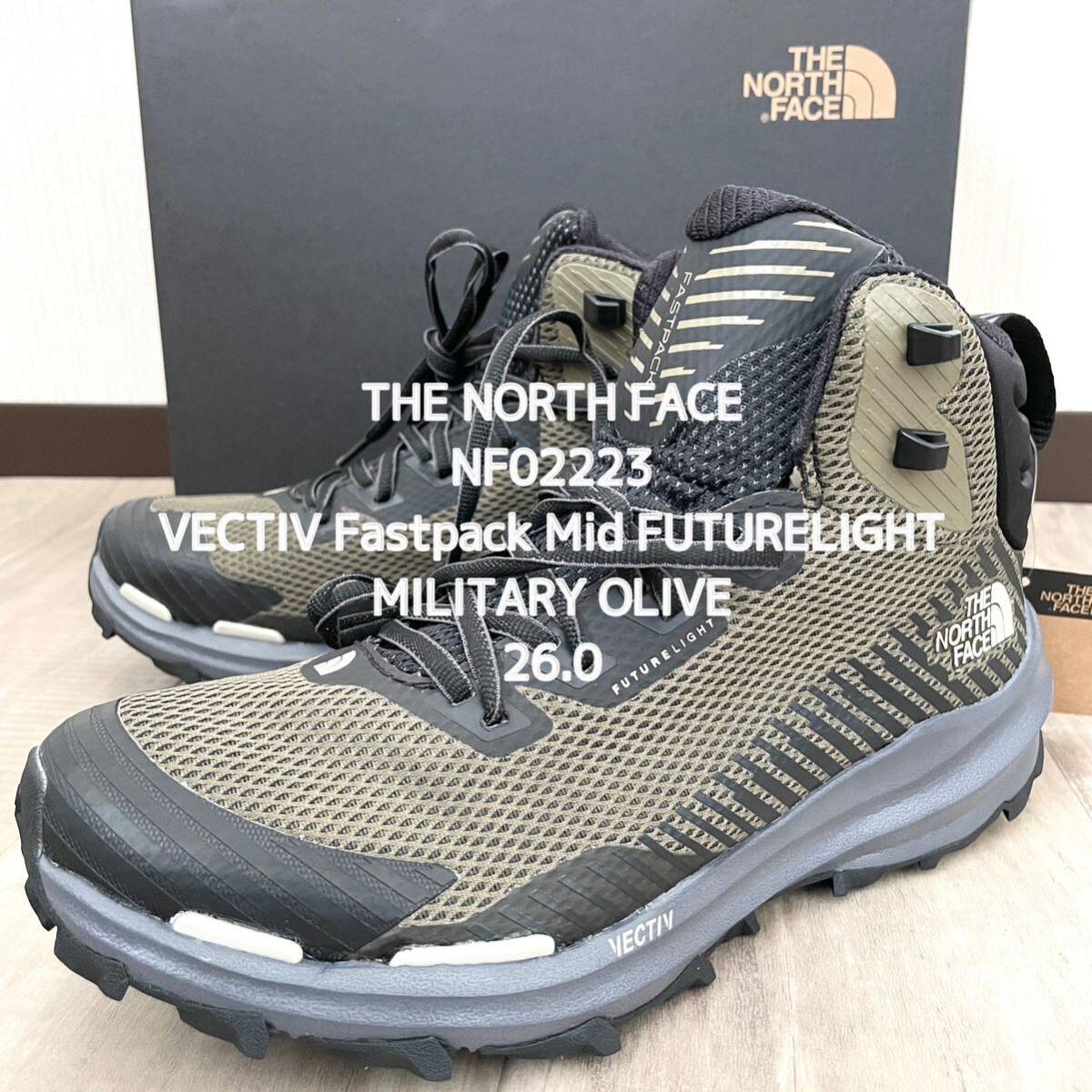 [ новый товар ] THE NORTH FACE The North Face походная обувь Future свет уличный альпинизм оливковый зеленый 26.0