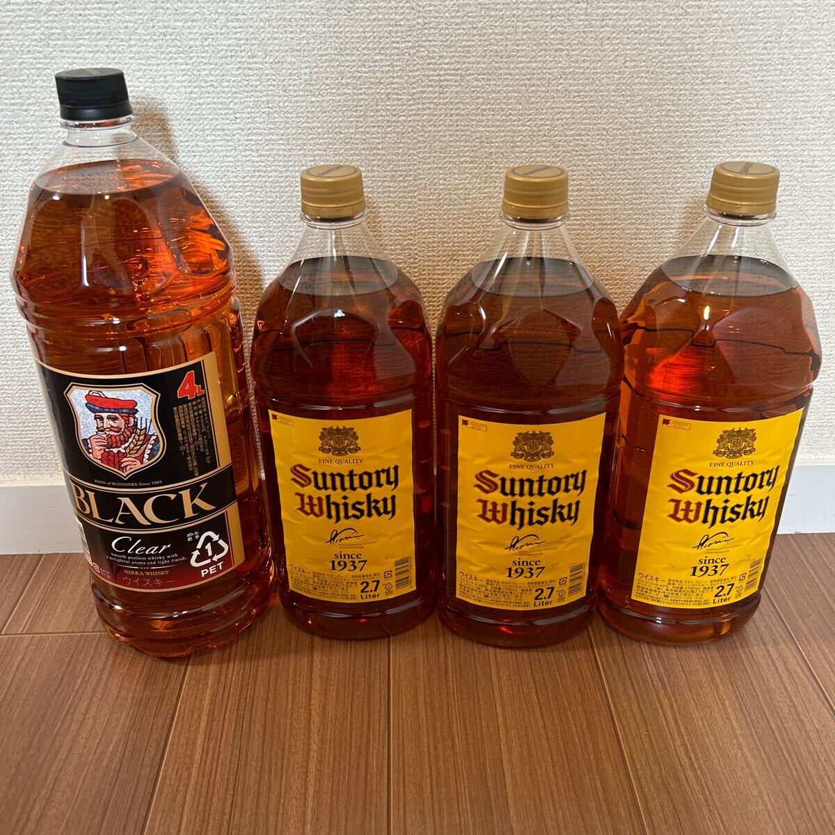 サントリー SUNTORY 角瓶 角 ブラッククリア サントリーウイスキー NIKKA _画像1