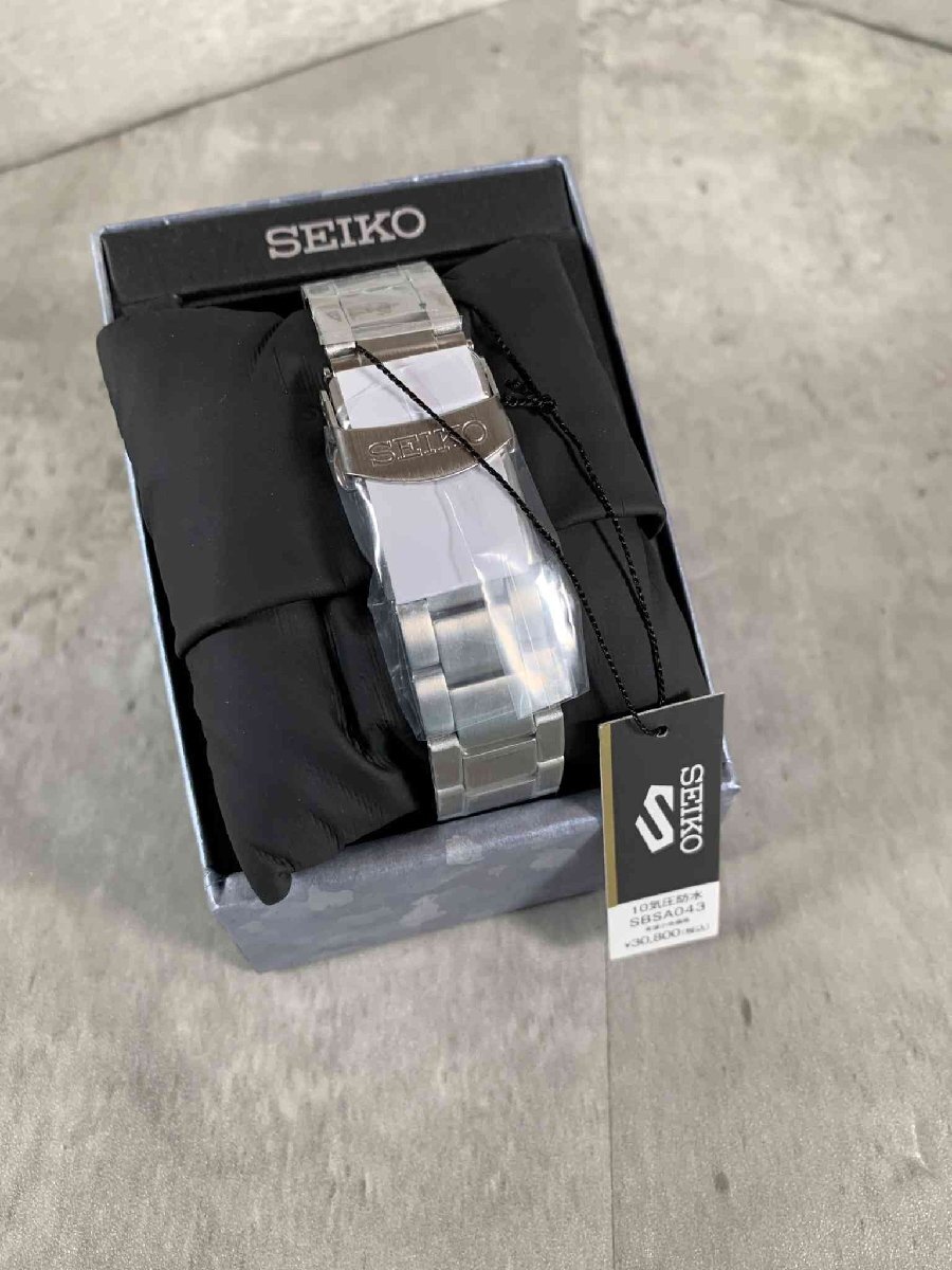 【新品未使用】SEIKO/SEIKO 5 SPORTS セイコー5 スポーツ自動巻き メカニカル 腕時計 メンズ SBSA043【送料無料】の画像2