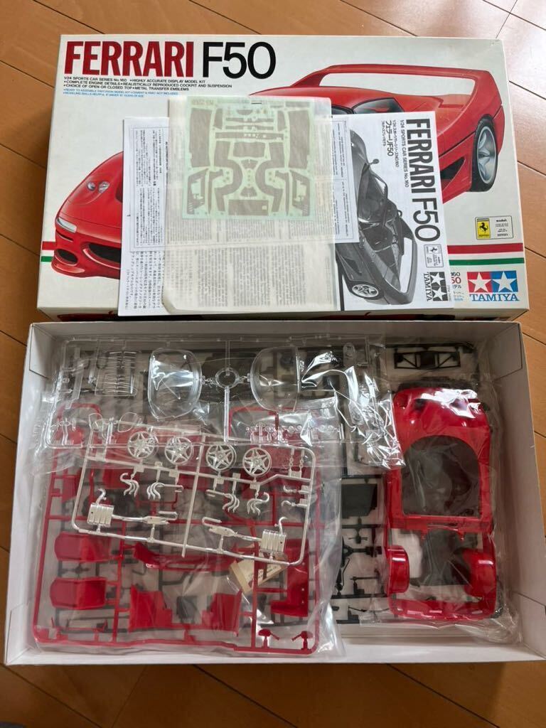  Tamiya 1/24 Ferrari F50 не комплект 