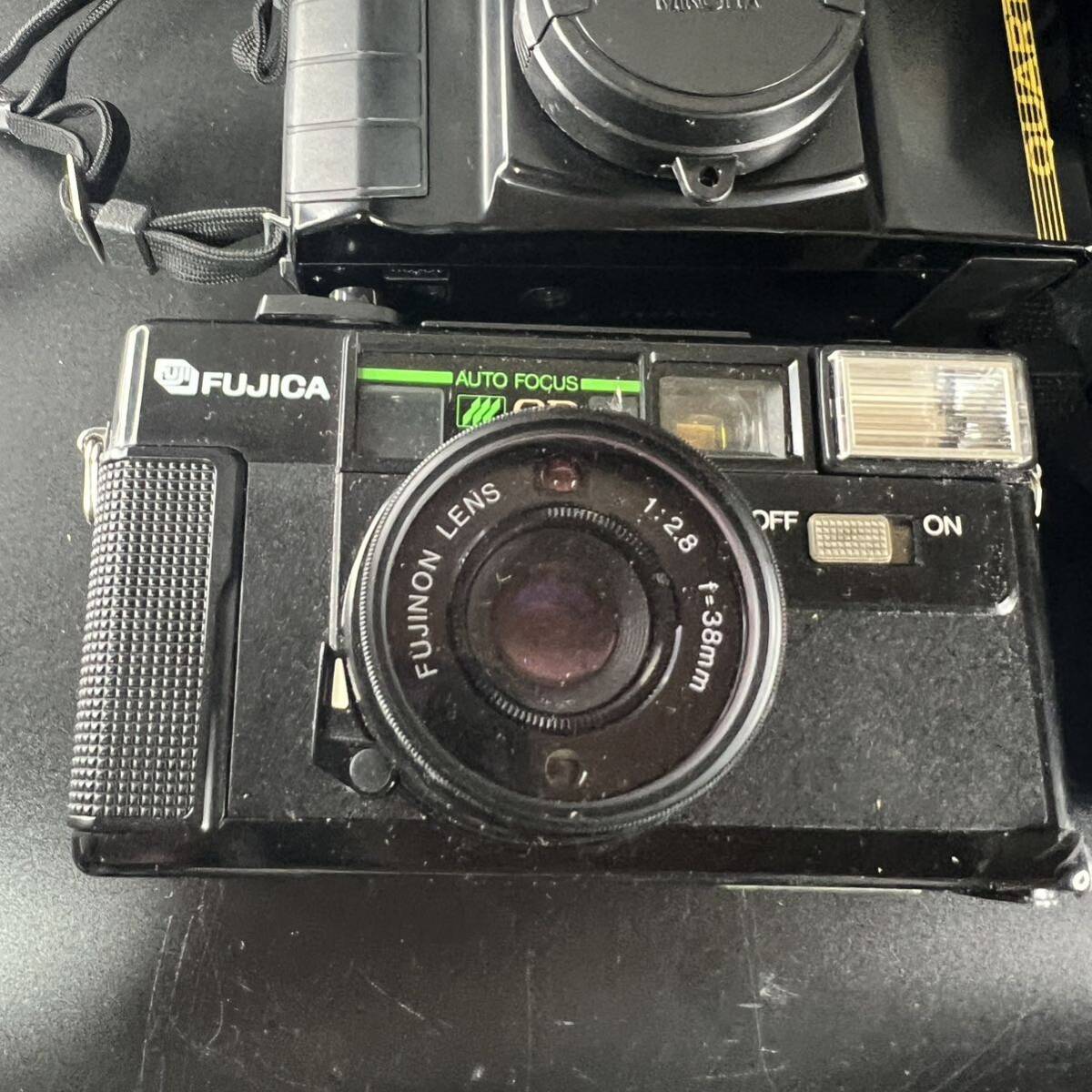 1円〜 まとめ売り 5点 カメラ フィルムカメラ YASHICA FUIICA MINOLTA Canon Polaroid AUTO-7QD flasher AF-S autoboy_画像2