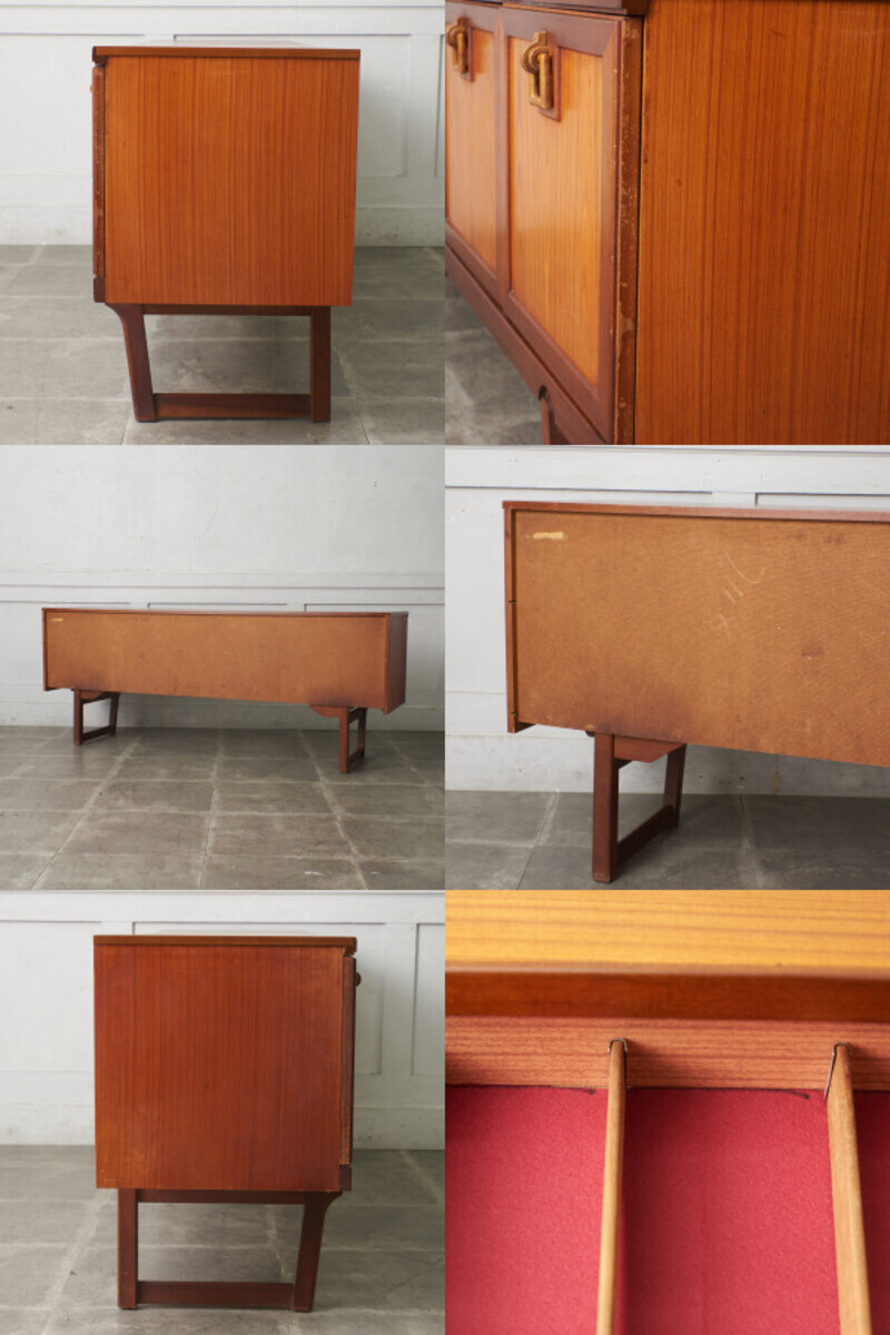 IZ80183N*Beautility sideboard cheeks Britain Vintage Mid-century cabinet low board AV board storage furniture England 