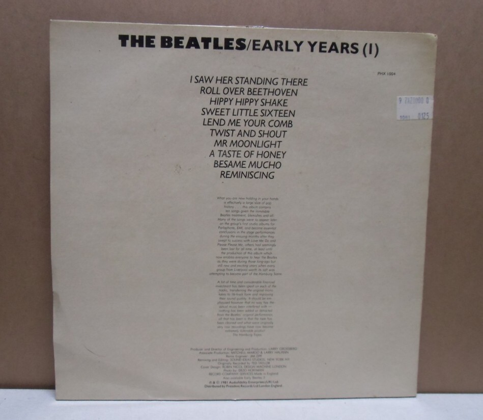 The Beatles「Early Years (1)」_画像3