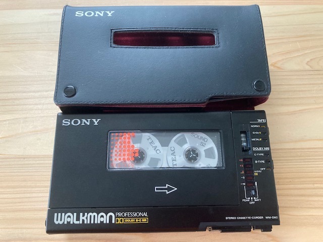 即決【整備済高音質動作品】SONY WALKMAN PROFESSIONAL WM-D6C ウォークマンプロフェッショナル 高音質調整仕上げ 後期モジュール 超美品_画像2