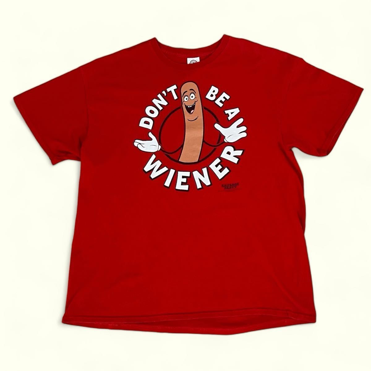 ソーセージパーティー SAUSAGE PARTY ムービープリントTシャツ