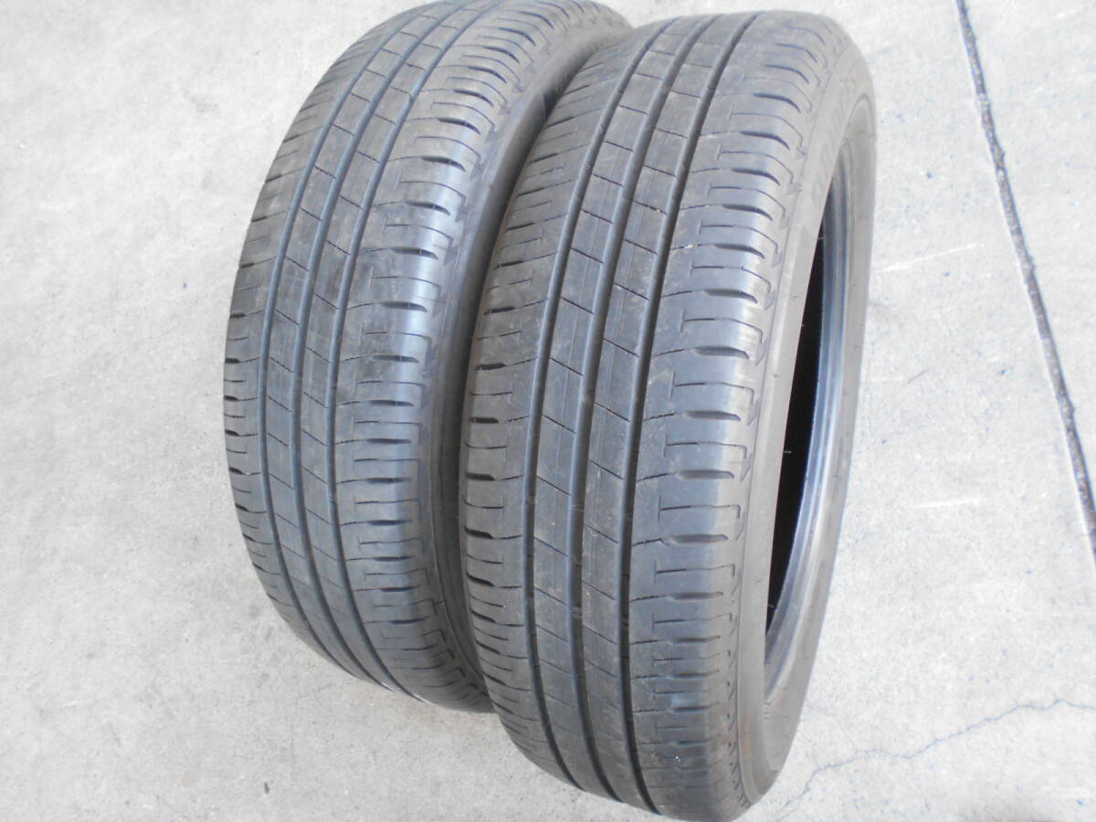 K775 195/60R17 195/60-17 195-60-17 中古2本 ECOPIA EP150_画像1