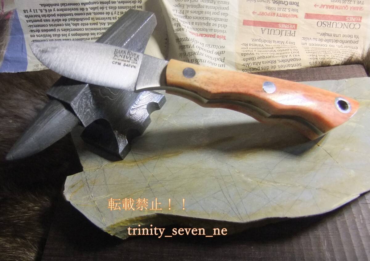 絶版BARK RIVER マイクロカナディアン「特殊粉末CPM-S45VN鋼」本 絶版BARK RIVER マイクロカナディアン「特殊粉末CPM-S45VN鋼」本
