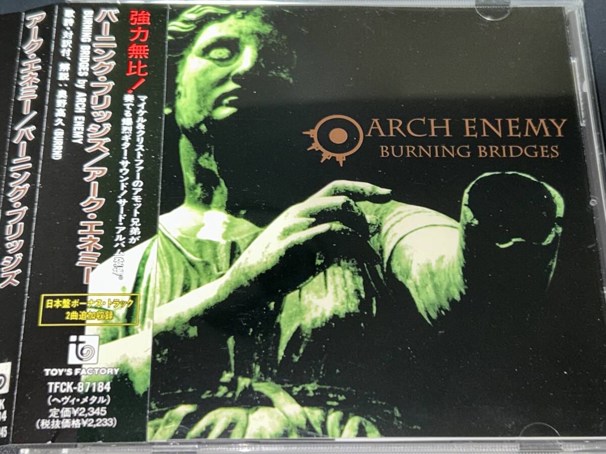 Arch Enemy / Burning Bridges '99年メロディック・デス国内帯付の画像1