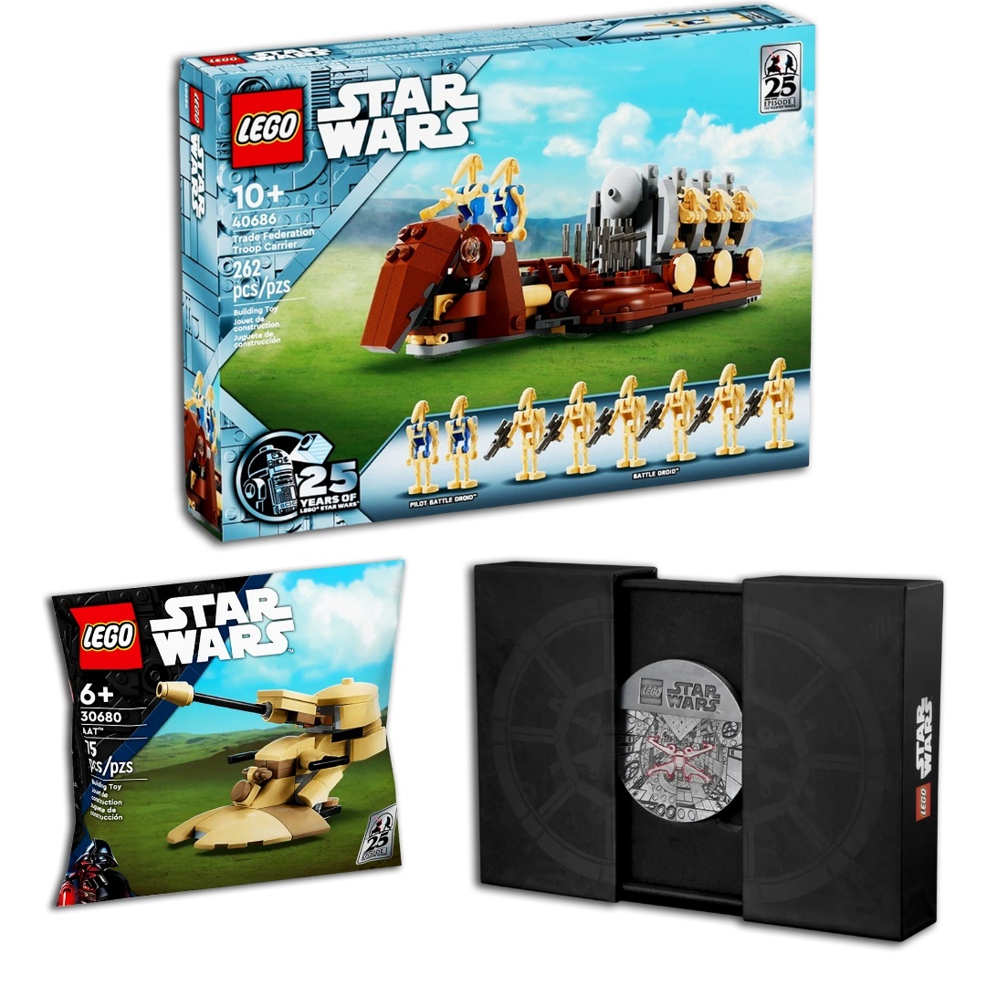 非売品)レゴ LEGO 40686 通商連合兵員輸送車 他3点セット スター 非売品)レゴ LEGO 40686 通商連合兵員輸送車 他3点セット スター