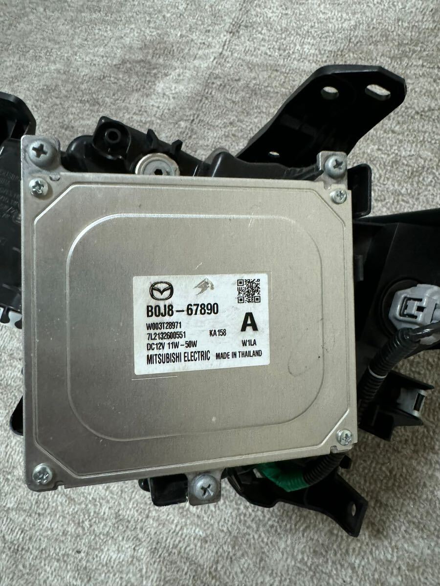 MAZDA3 BPFP BP8P BP5P 純正 右ヘッドライト LED コンピューター BCJH-51030 100-65191 1L B0J8-67890_画像9