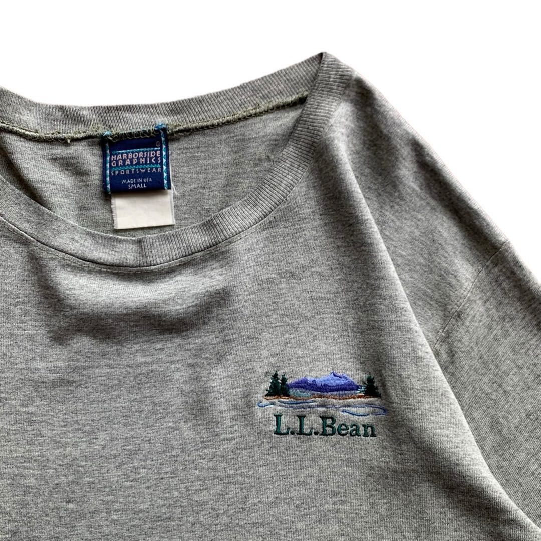 240313TRF7● HARBORSIDE GRAPHICS (S) ハーバーサイドグラフィックス Tシャツ 半袖 半袖シャツ カットソー L.L.Bean エルエルビーン_画像4