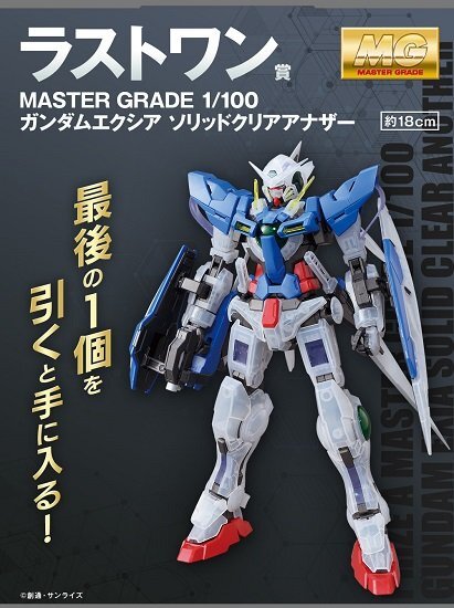 【未組立】1/100 MG GN-001 ガンダムエクシア ソリッドクリアアナザー『一番くじ 機動戦士ガンダム ガンプラ2022』ラストワン賞_画像4