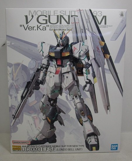 #[ не собран ]1/100 MG RX-93 ν( новый ) Gundam Ver.Ka ( Mobile Suit Gundam Char's Counterattack ) gun pra BANDAI