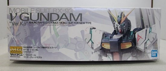 #[ не собран ]1/100 MG RX-93 ν( новый ) Gundam Ver.Ka ( Mobile Suit Gundam Char's Counterattack ) gun pra BANDAI