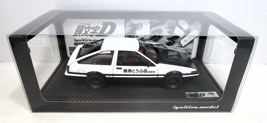 ■ignition model 1/18 頭文字D トヨタ スプリンター トレノ 3ドア GT Apex (AE86) & 藤原拓海 フィギュア セット イグニッションモデル_画像2