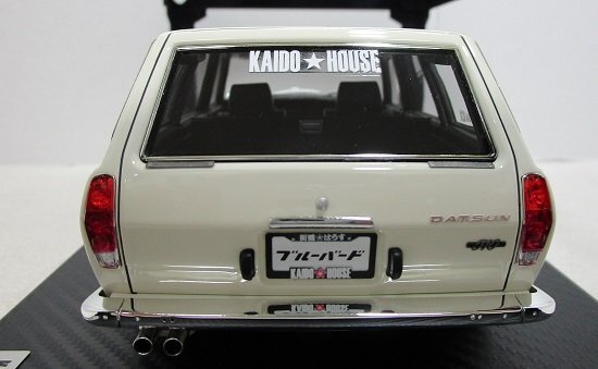 ■ ignition model 1/18 Datsun Bluebird (510) Wagon White ブルーバード ワゴン [イグニッションモデル] ミニカー_画像8