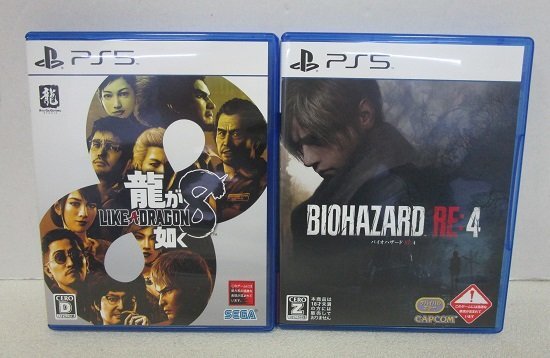 ■【中古】PS5 ソフト ライズ・オブ・ローニン / ドラゴンズドグマ 2 / ホグワーツ・レガシー / ロボコップ ローグシティ 他 計7本_画像8